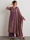 The Royal Purpal Aura Kurta Set
