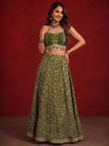 Block Printed Lehenga Choli Set