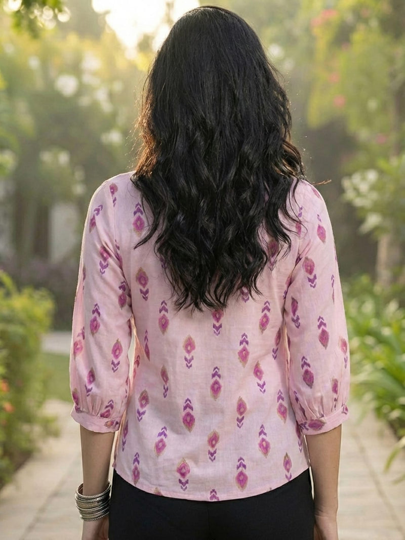 Varanga Women Summer Floral printed Top