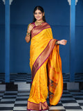 Classic Indian Silk Saree with Rich woven  Pallu Design