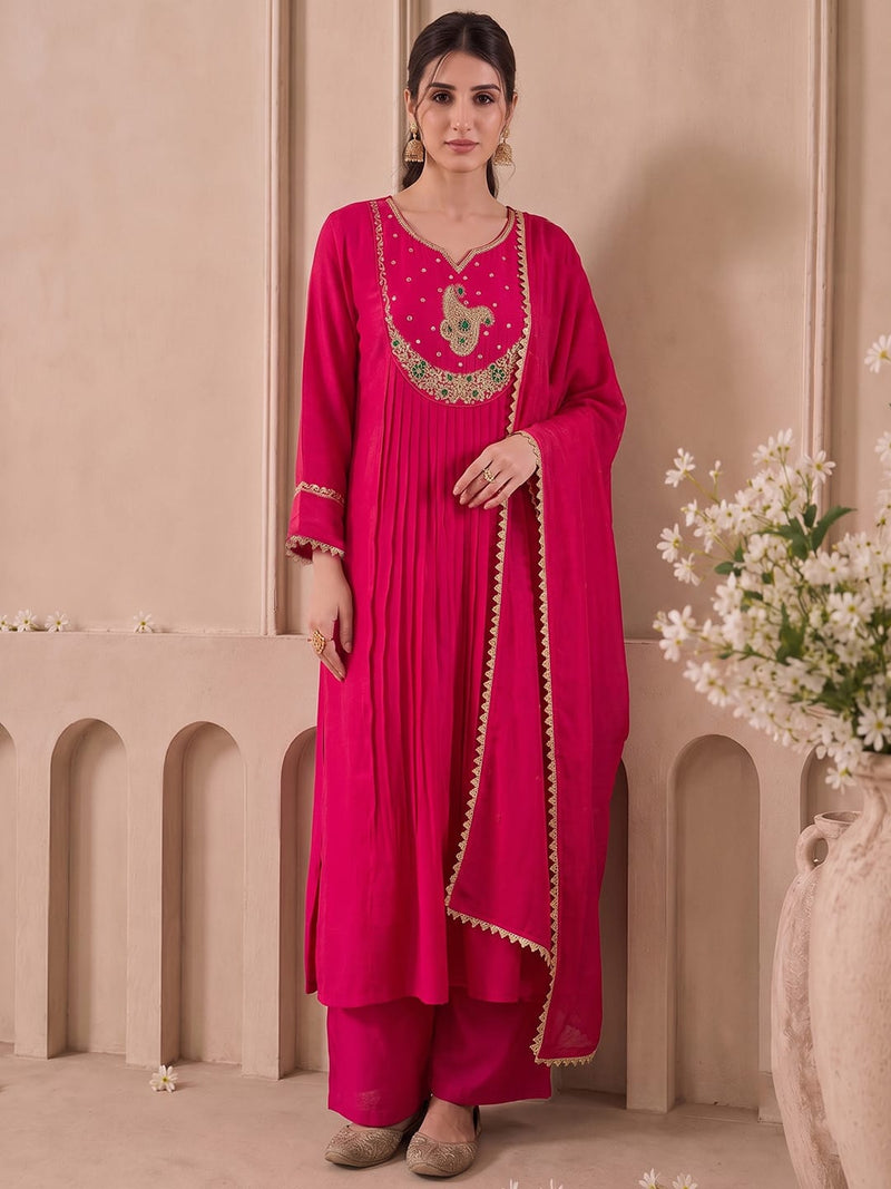 The Gulabi Kurta Set