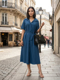 Deep Teal Serenity Dress