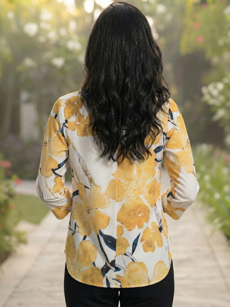 Varanga Women Summer Floral printed Top