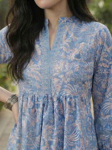 Varanga Women Summer Floral printed Top