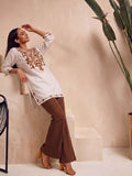 Kashmiri Embroidered Short Kurti