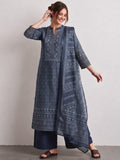 Royal Ajrakh Festive Kurta Set