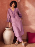 Women's Festive Mirror Work Kurta Set