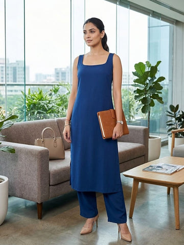 Midnight kurta  Set