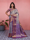 Luxurious silk Saree with rich woven pallu design