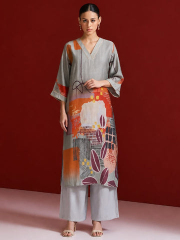 Rust Rhythm Women's Kurta Set