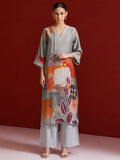 Rust Rhythm Women's Kurta Set