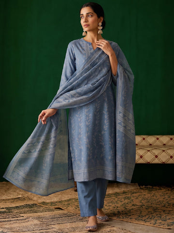 The Twilight Chanderi Women Kurta Suit