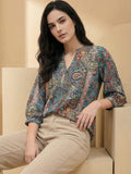 Varanga Women Summer Floral printed Top