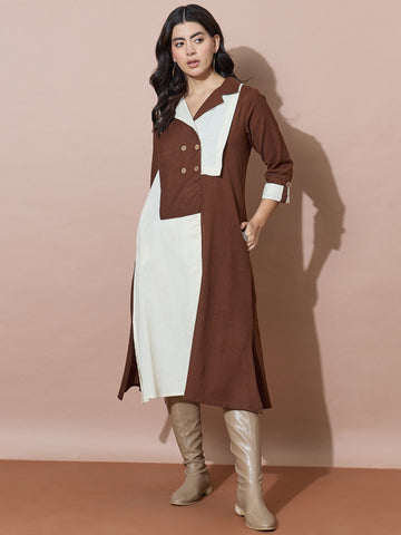 Colour Block Chic Dress