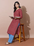 Everyday Maroon Casual Kurta