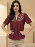 Varanga Women Summer Floral printed Top