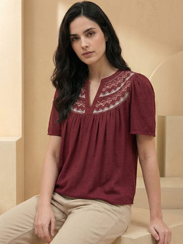 Varanga Women Summer Floral printed Top