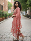 Urban Pink Printed Suit Set