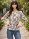 Varanga Women Summer Floral printed Top