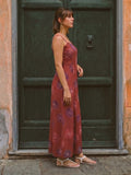 Varanga Rust Colored Women Summer Dress