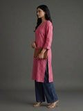 Cotton kurta with Colourful Stripes