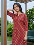 Everyday Maroon Casual Kurta