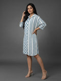 Varanga Off White Colored Women Summer Dress