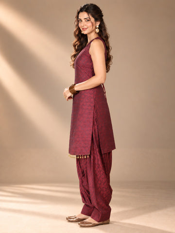 Varanga Women Ethnic Motifs Regular Kurta with Patiala