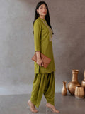 The Olive Sheesh Women's Kurta Set