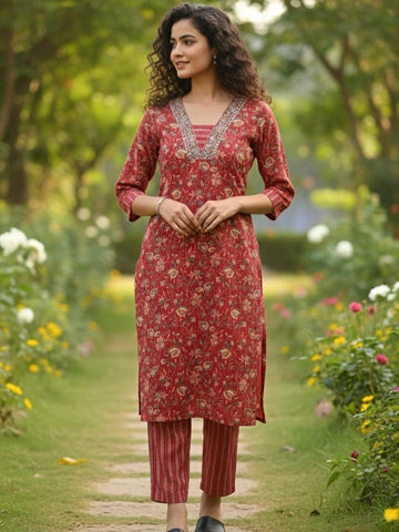 Varanga Ethnic Suit Set