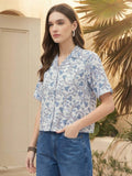 Varanga Women Summer Floral printed Top