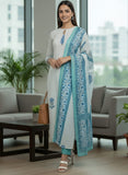 Cotton Kurta Set with Polished Look