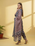 Trendy & Catchy Summer Kurta Set With Printed Dupatta