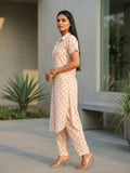 The Summer Heart Printed Button-Up Kurta Set
