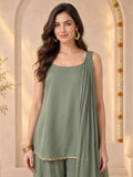 The Sage Shimmer Women Set