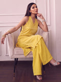 Marigold Wome Halter Kurta Set