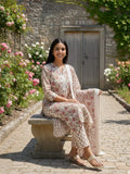 Varanga Women Floral Printed Regular Pure Cotton Kurta with Trousers & With Dupatta