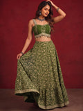 Block Printed Lehenga Choli Set