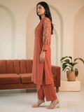 The Rust Pin-Tuck Women's Kurta Set