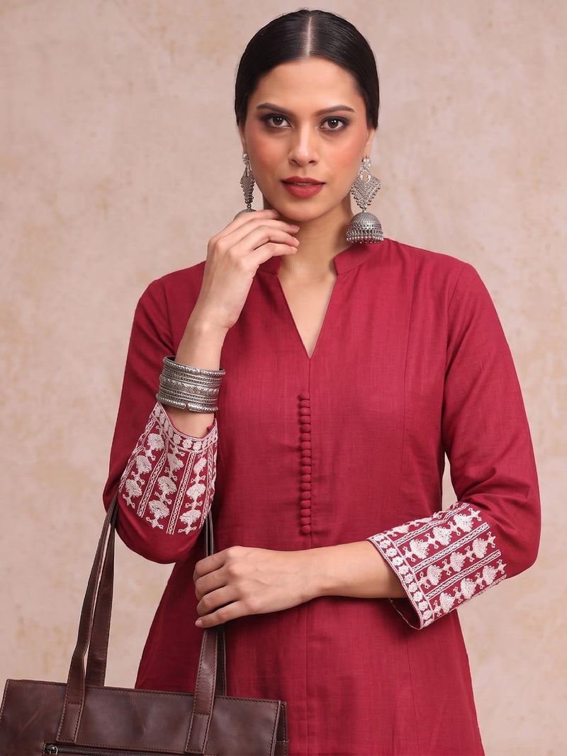 Royal Ruby Women's Kurta Set