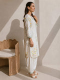 Ivory Bloom Kurta Set with Farsi Salwar