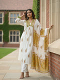 Fuchsia Tassel-Trimmed kurta set