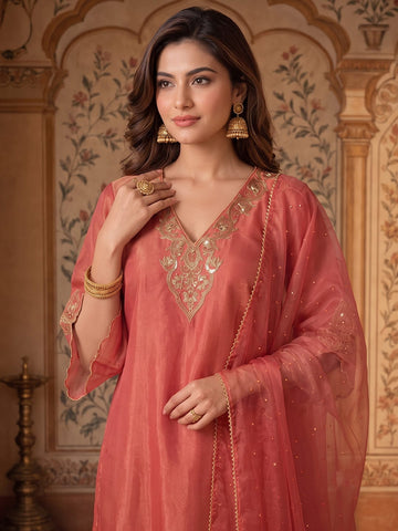 The Mastani Blush Kurta Set