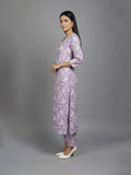 Summer Lavender Chikankari Edit