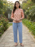 Varanga Women Summer Floral printed Top