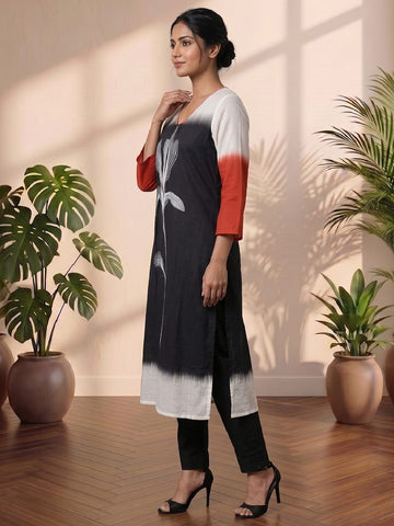 Blend Of Ombre Tones And Floral Elegance Crafted For Timeless Everyday Style