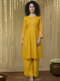 Yellow Blossom Kurta Set