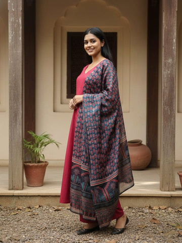 Elegant & Fusion kurta Set With Duaptta