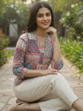 Varanga Women Summer Floral printed Top
