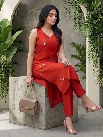 Modern Ethnic Kurta Set